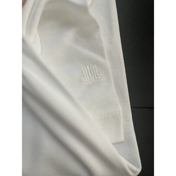 LANVIN Paris White V-neck Short Sleeve T-Shirt Japan Men Size Medium 100% Cotton - Picture 7 of 11